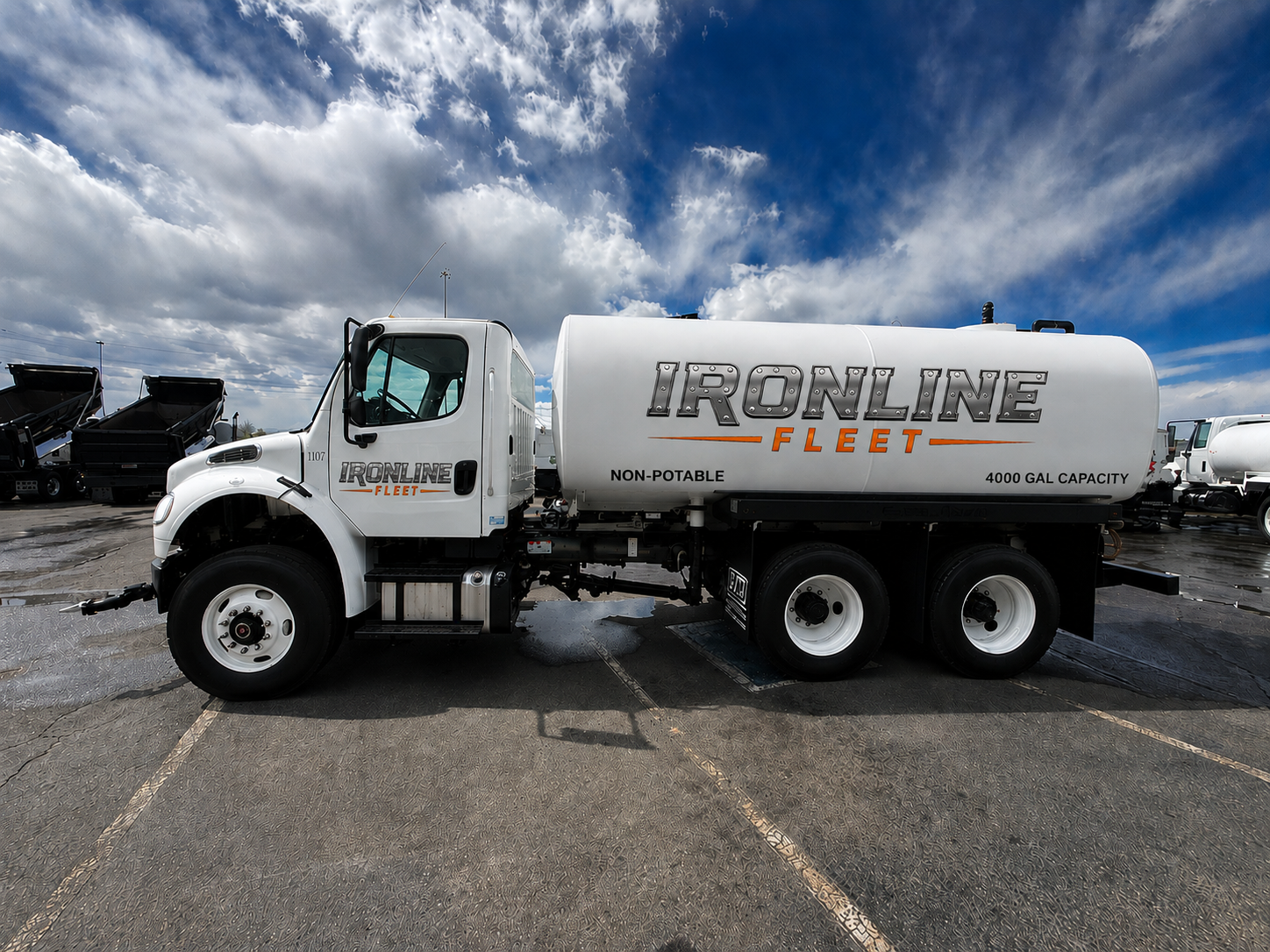 Ironline Fleet water tanker truck